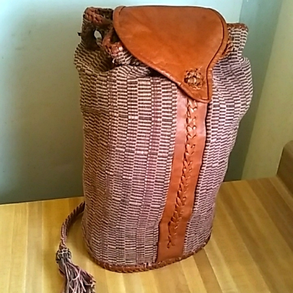 *FINAL PRICE* TONI Native Print Sack Backpack